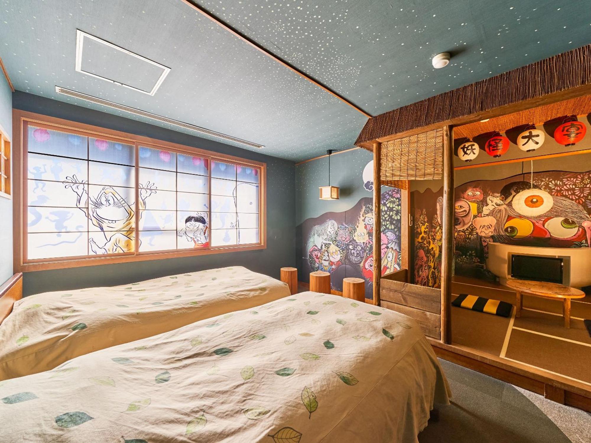 Hotel Ooedo Onsen Monogatari Kaike Yonago Zewnętrze zdjęcie